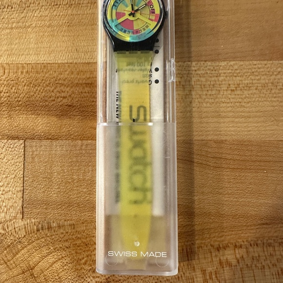 VTG Swatch Gent GN721 New in Box, NEVER WORN or USED, UNISEX 1990 - Picture 3 of 9